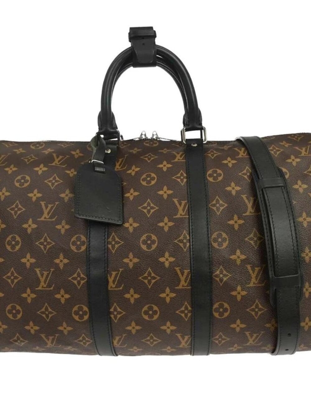 Louis Vuitton Monogram Macassar Keepall 45 Bandouliere M56711 AA2147 168590